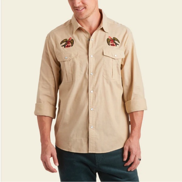 Howler Brothers GUACHO SNAPSHIRT. - Picture 2 of 11